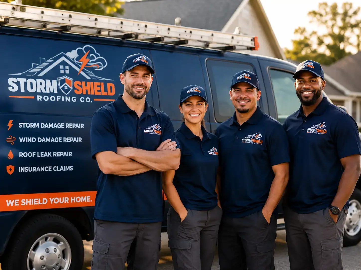 Storm Damage Roof Repair company in Harmony, PA