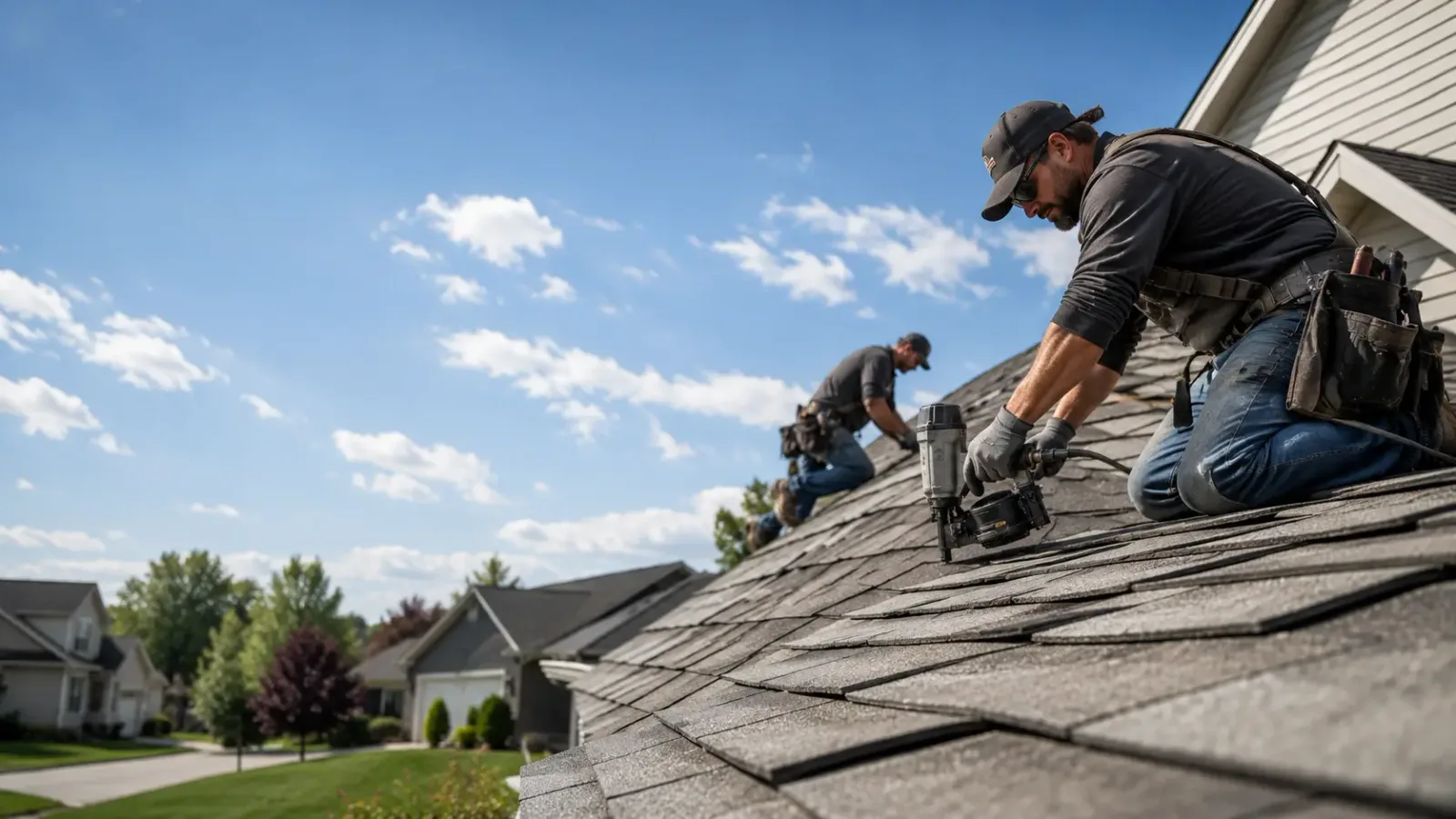 Storm Damage Roof Repair in Harmony, PA near me